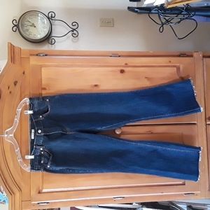 Levi's 515 boot cut Jean's size 14, inseam measurement us 29inches, frayed hem